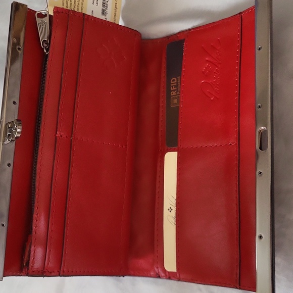 Patricia Nash Cauchy lava tooled BNWT - Picture 5 of 7